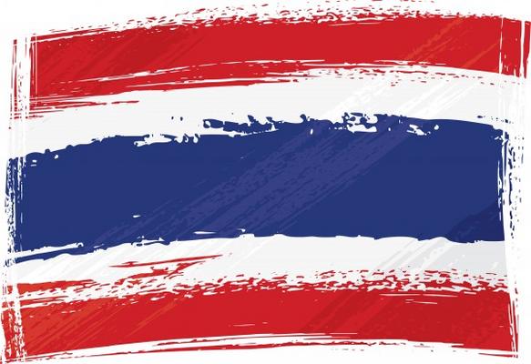 Grunge Thailand flag from Dawid Krupa