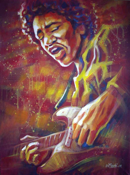 Jimi Hendrix - 1
80 x 60 cm
