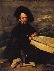 Bildnis des Hofnarren Don Diego de Acedo El Primo. from Diego Rodriguez de Silva y Velázquez