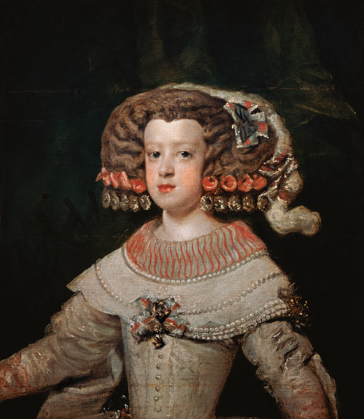 Die Infantin Maria-Theresia. from Diego Rodriguez de Silva y Velázquez