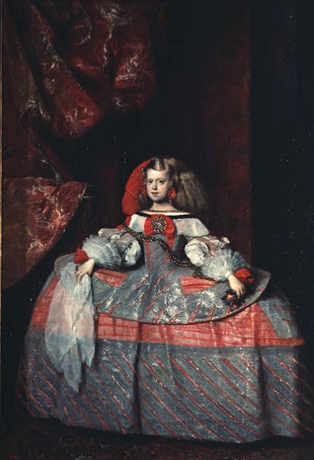 The Infanta Maria Marguerita (1651-73) in Pink from Diego Rodriguez de Silva y Velázquez