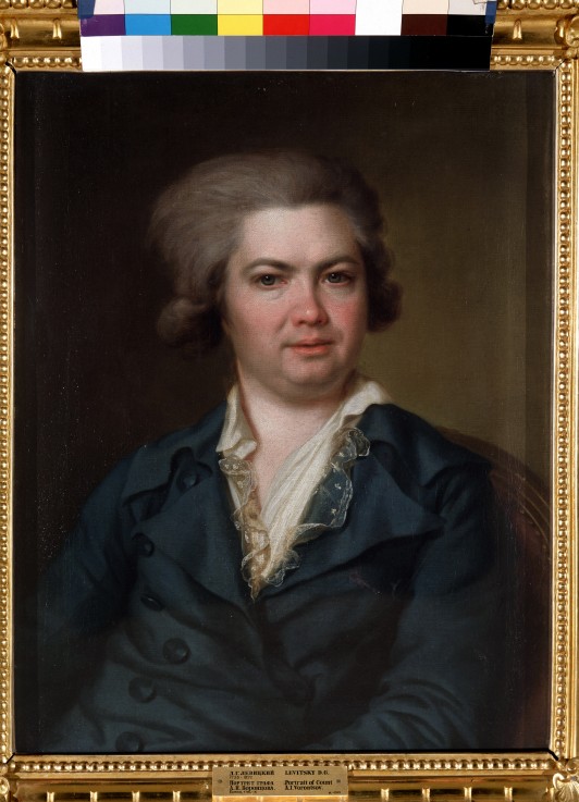 Portrait of the treasurer Count Artemi Vorontsov from Dimitrij Grigorjewitsch Lewizkij