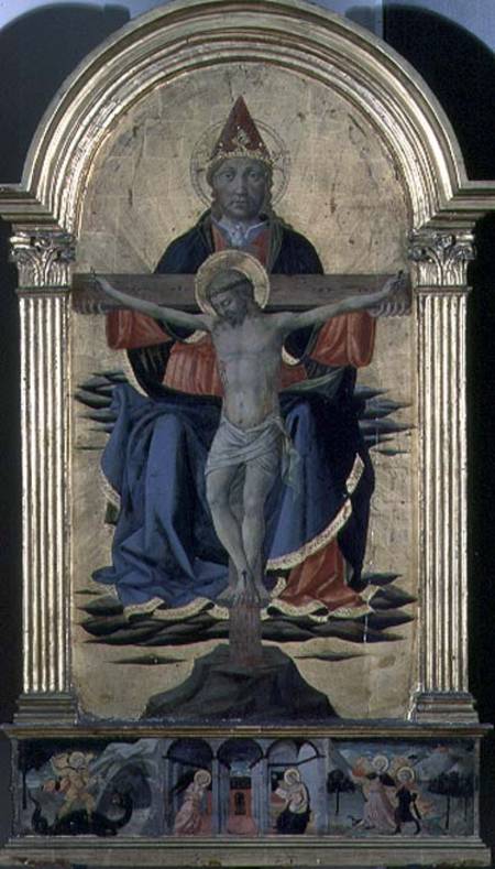 Holy Trinity from Domenico  di Michelino