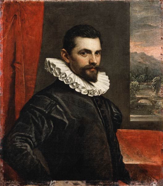 Portrait of the artist Francesco Bassano (1549-1592) from Domenico Tintoretto