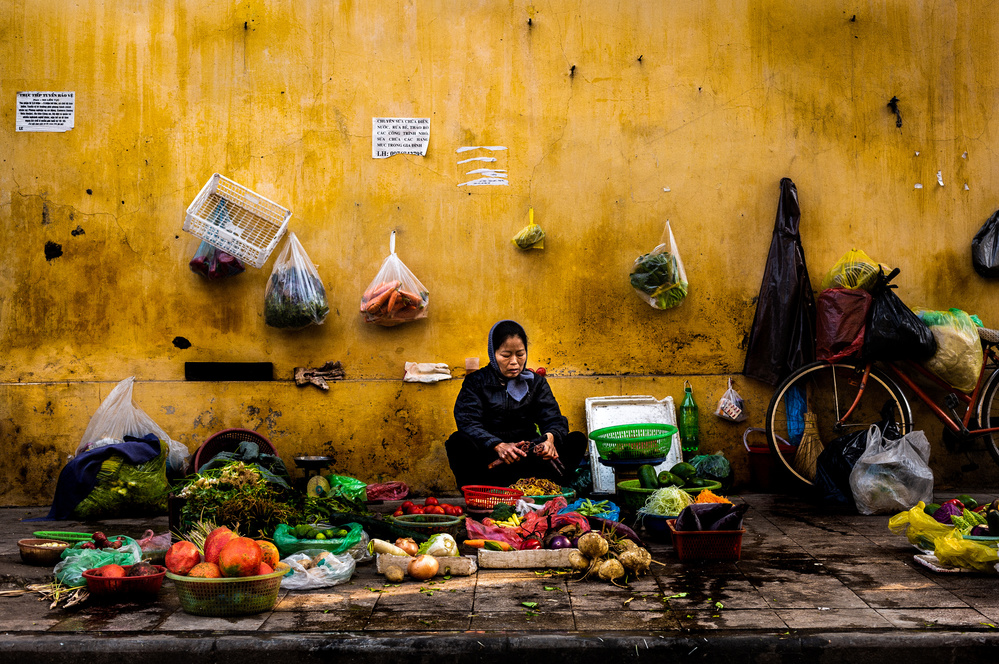Straßenmarkt in Hanoi from Dragan Tapshanov