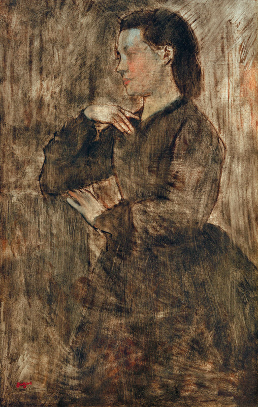 Frauenporträt from Edgar Degas