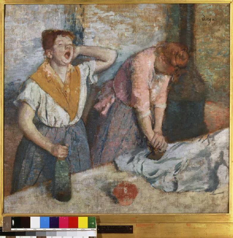 Die Büglerinnen from Edgar Degas