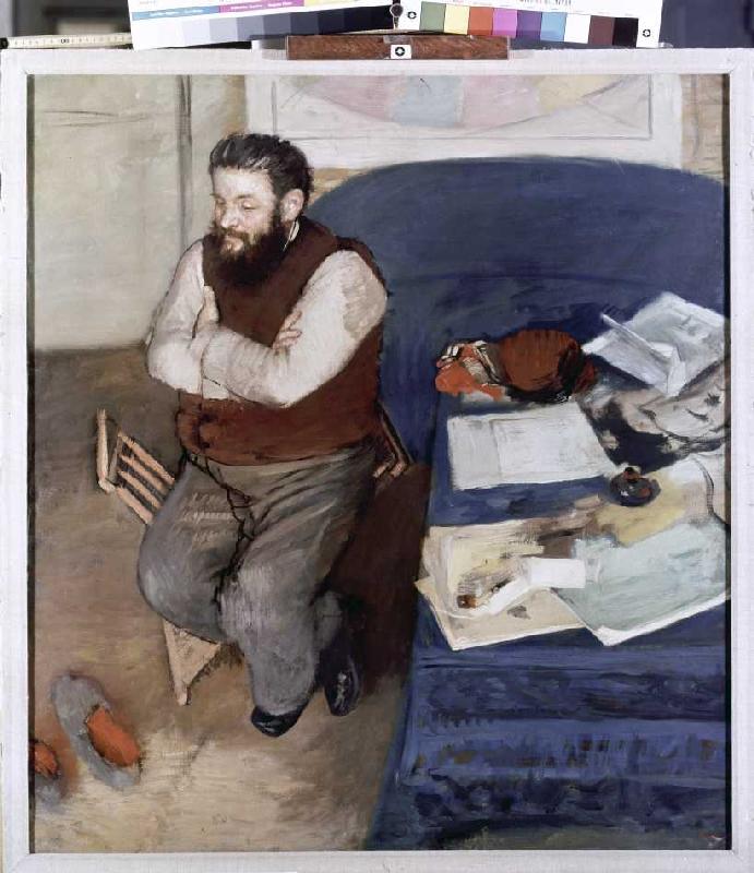 Diego Martelli from Edgar Degas