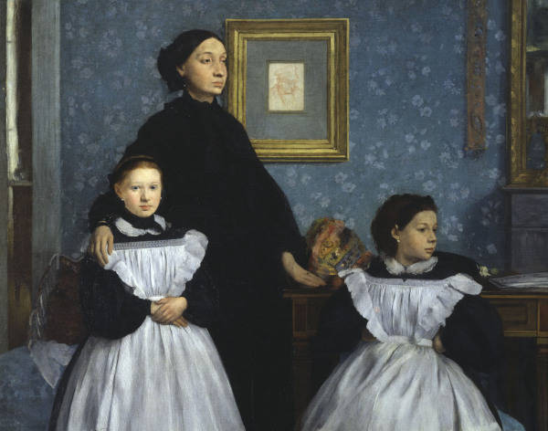 E.Degas, Familie Bellelli, Ausschnitt from Edgar Degas