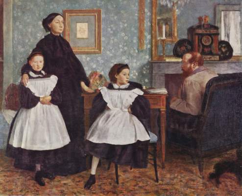 Die Familie Bellelli from Edgar Degas