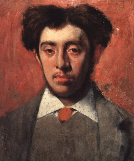 Bildnis Albert Melida from Edgar Degas
