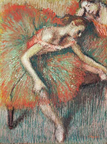 Sitzende Tänzerin from Edgar Degas
