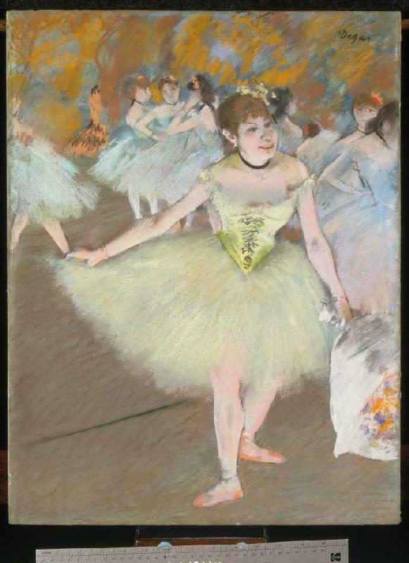 Tänzerinnen auf der Bühne from Edgar Degas