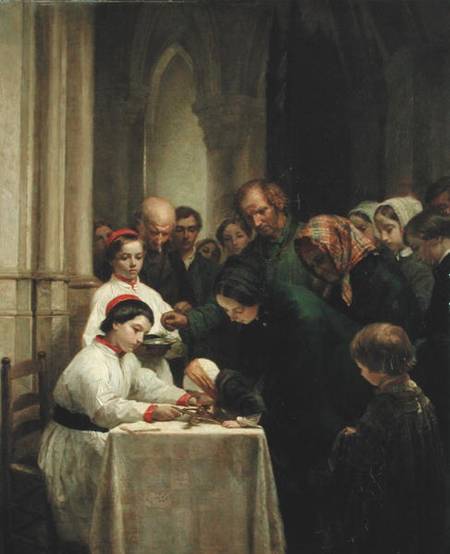 Good Friday in Notre-Dame Church from Edouard Frère