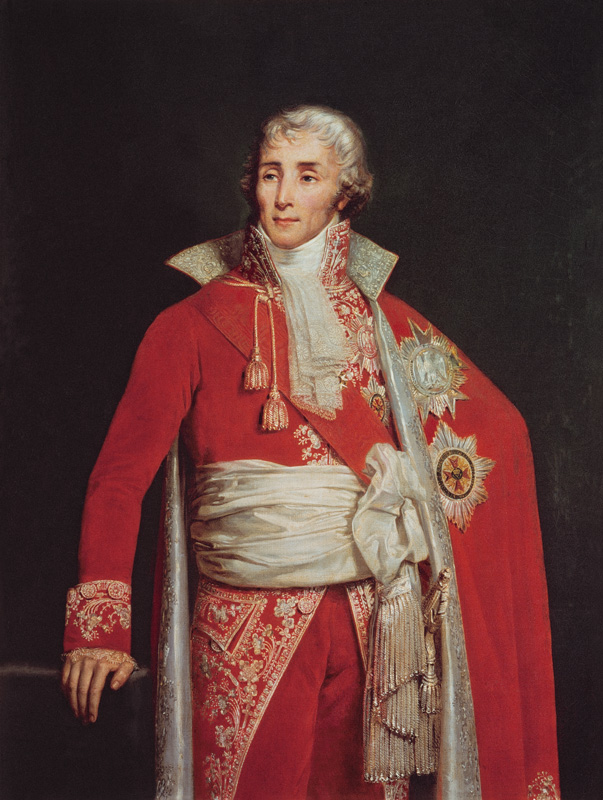 Portrait of Joseph Fouche (1759-1820) Duke of Otranto from Edouard Louis Dubufe