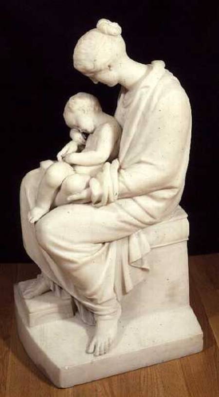 Mother and Sleeping Child from Edward Hodges Baily