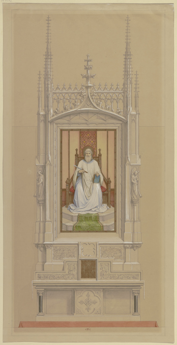 Entwurf eines Bartholomäus-Altars für den Frankfurter Dom from Edward von Steinle