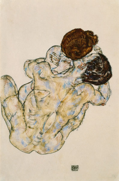 Umarmung from Egon Schiele