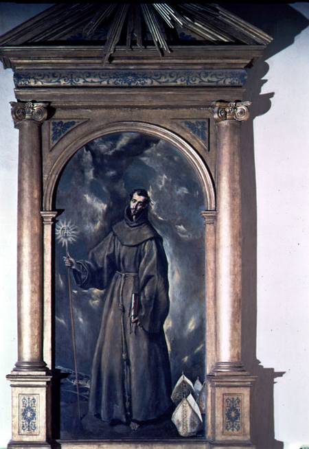 St. Bernardino of Siena from (eigentl. Dominikos Theotokopulos) Greco, El
