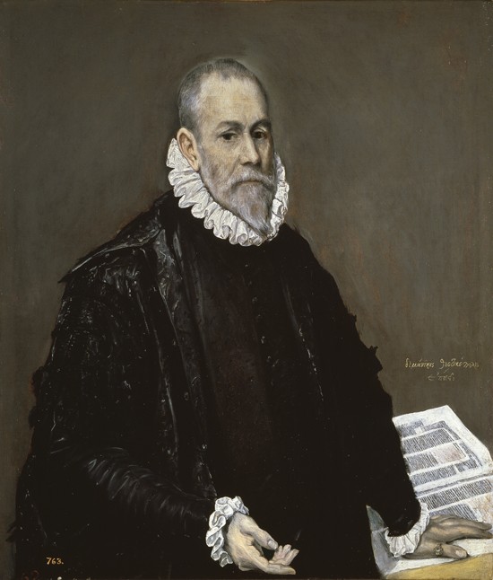 Portrait of a Physician from (eigentl. Dominikos Theotokopulos) Greco, El