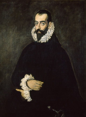 Portrait of Juan Alfonso de Pimentel y Herrera from (eigentl. Dominikos Theotokopulos) Greco, El