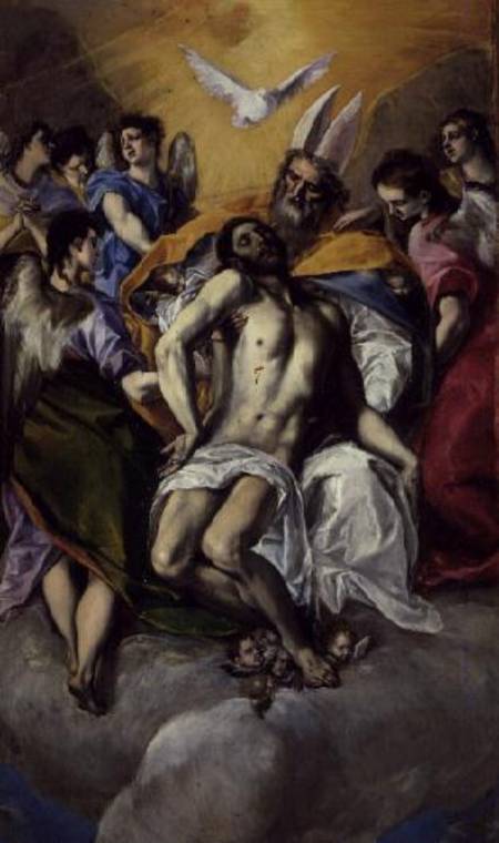 The Trinity from (eigentl. Dominikos Theotokopulos) Greco, El