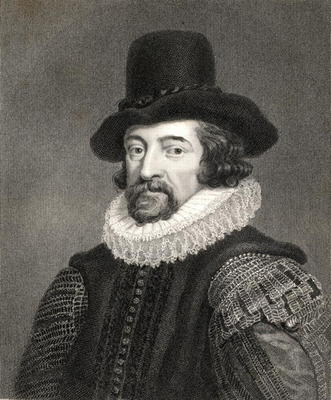 Francis Bacon, 1st Baronet (1561-1626) from 'Gallery of Portraits', published in 1833 (engraving) from English School, (19th century)