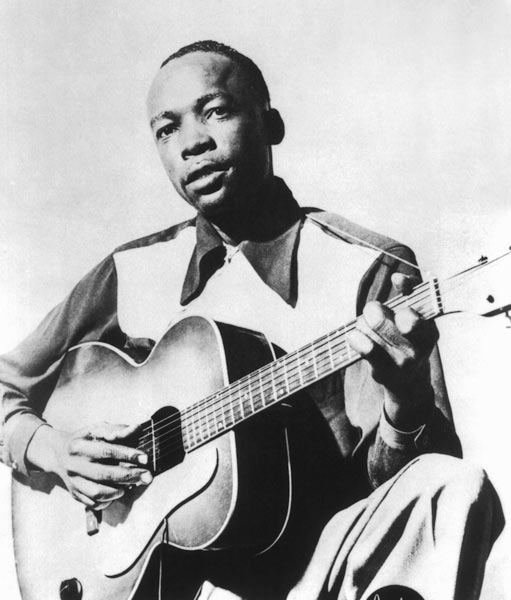 John Lee Hooker American blues guitarist from English Photographer, (20th century)