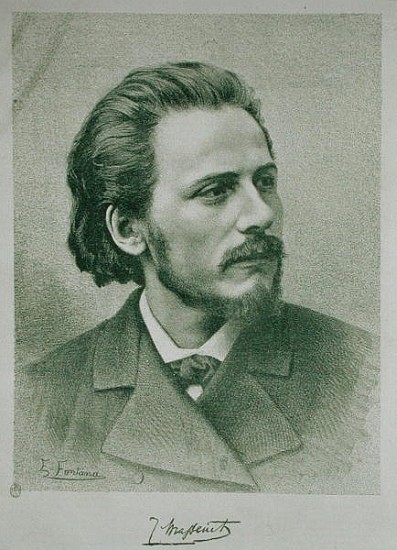Jules Emile Massenet (1842-1912) from Ernesto Fontana