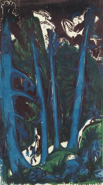 Wettertanne from Ernst Ludwig Kirchner