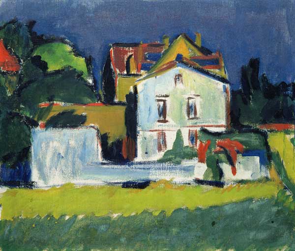 Das weiße Haus from Ernst Ludwig Kirchner