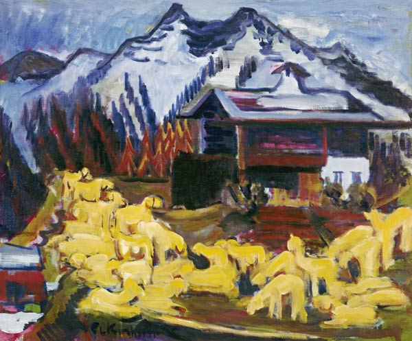 Schafherde from Ernst Ludwig Kirchner