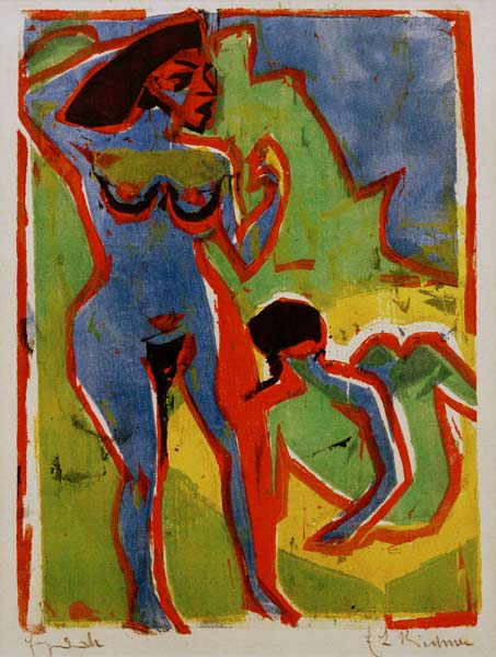Badende Frauen from Ernst Ludwig Kirchner