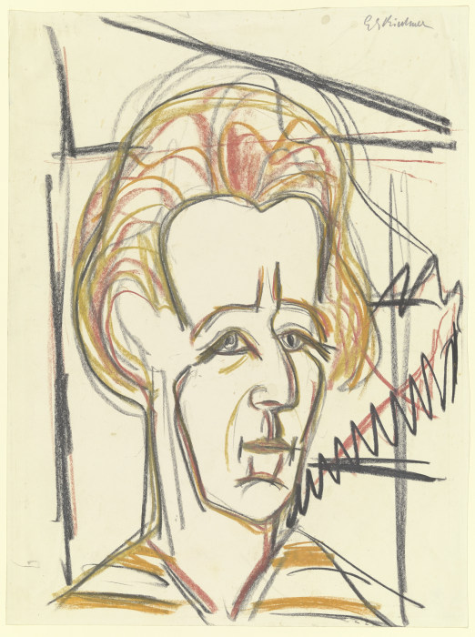 Bildnis Martha Hoerler from Ernst Ludwig Kirchner
