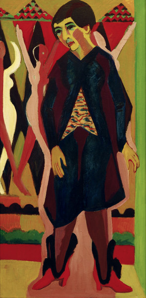 Bildnis Anna Müller from Ernst Ludwig Kirchner