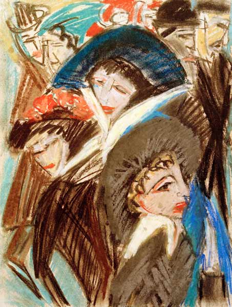 Frauen auf der Straße from Ernst Ludwig Kirchner