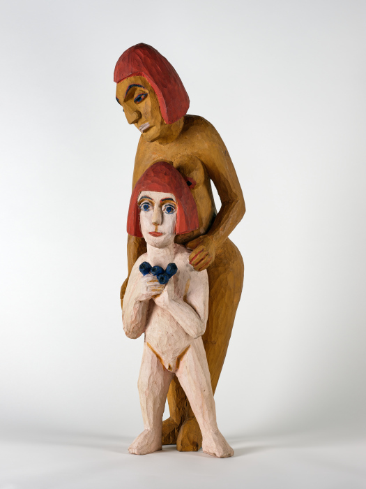 Mutter und Kind; Frau und Mädchen from Ernst Ludwig Kirchner
