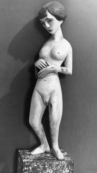 Stehender weiblicher Akt from Ernst Ludwig Kirchner