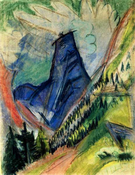 Tinzenhorn from Ernst Ludwig Kirchner