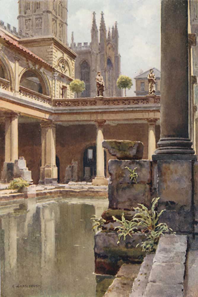 Das römische Bad from E.W. Haslehust