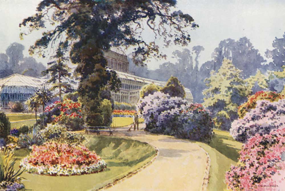 Die Wintergärten in Bournemouth from E.W. Haslehust