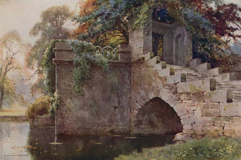Königin Marys Laube, Chatsworth from E.W. Haslehust