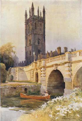 Magdalen Brücke und Turm