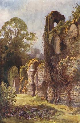Ruinen der Burg Wolvesey