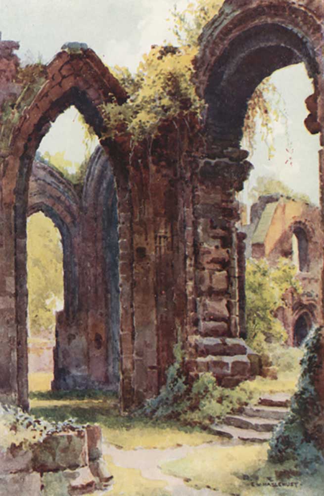 St. Johns Ruinen from E.W. Haslehust