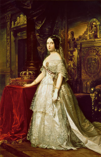 Isabella II. von Spanien from Federico de Madrazo