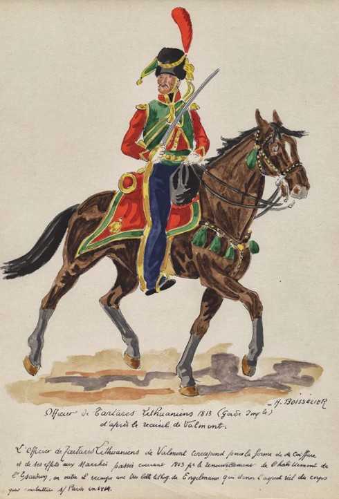 Officer of the Lithuanian Tatars Ulan Regiment from Felix Boisselier