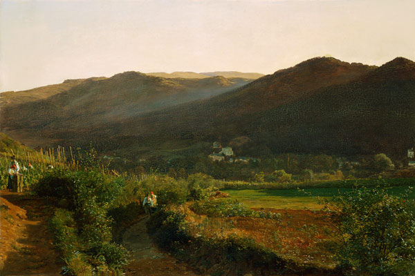 Landschaft mit Weinbergen from Ferdinand Georg Waldmüller