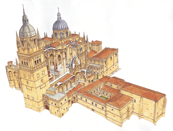 Salamanca Cathedral. Spain from Fernando Aznar Cenamor