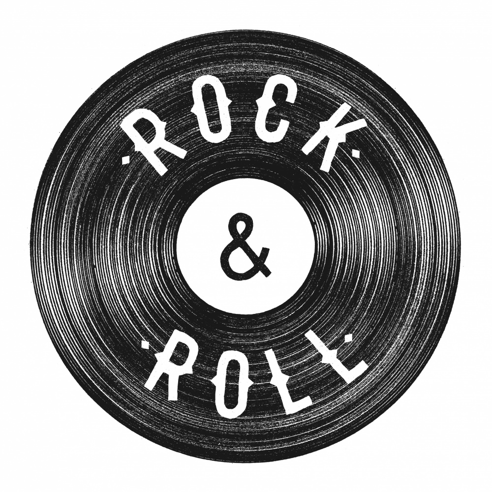 Rock Roll-Druck from Florent Bodart